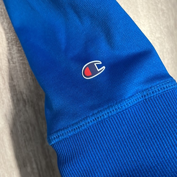 Champion Youth L Blue Performance Hoodie-NWOT - Picture 4 of 5